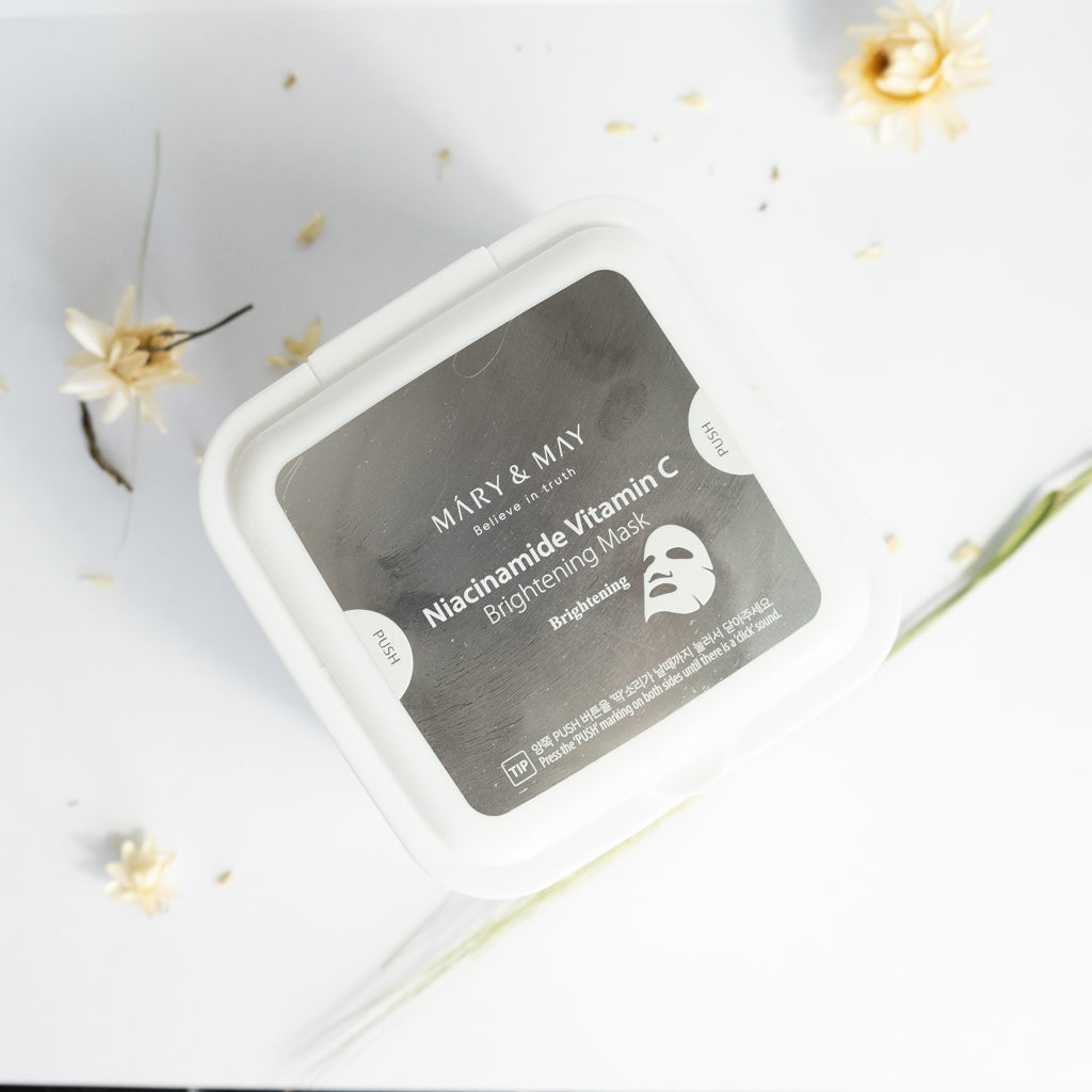 Mary&May - Niacinamide Vitamin C Brightening Mask 30pcs