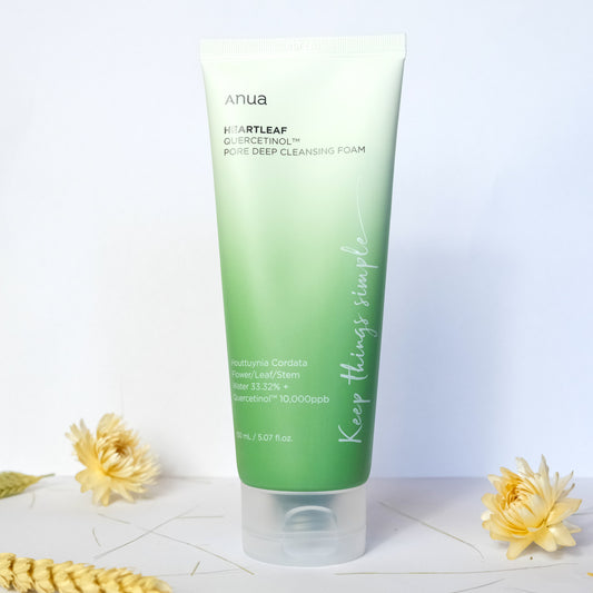Anua - Heartleaf Quercetinol Pore Deep Cleansing Foam