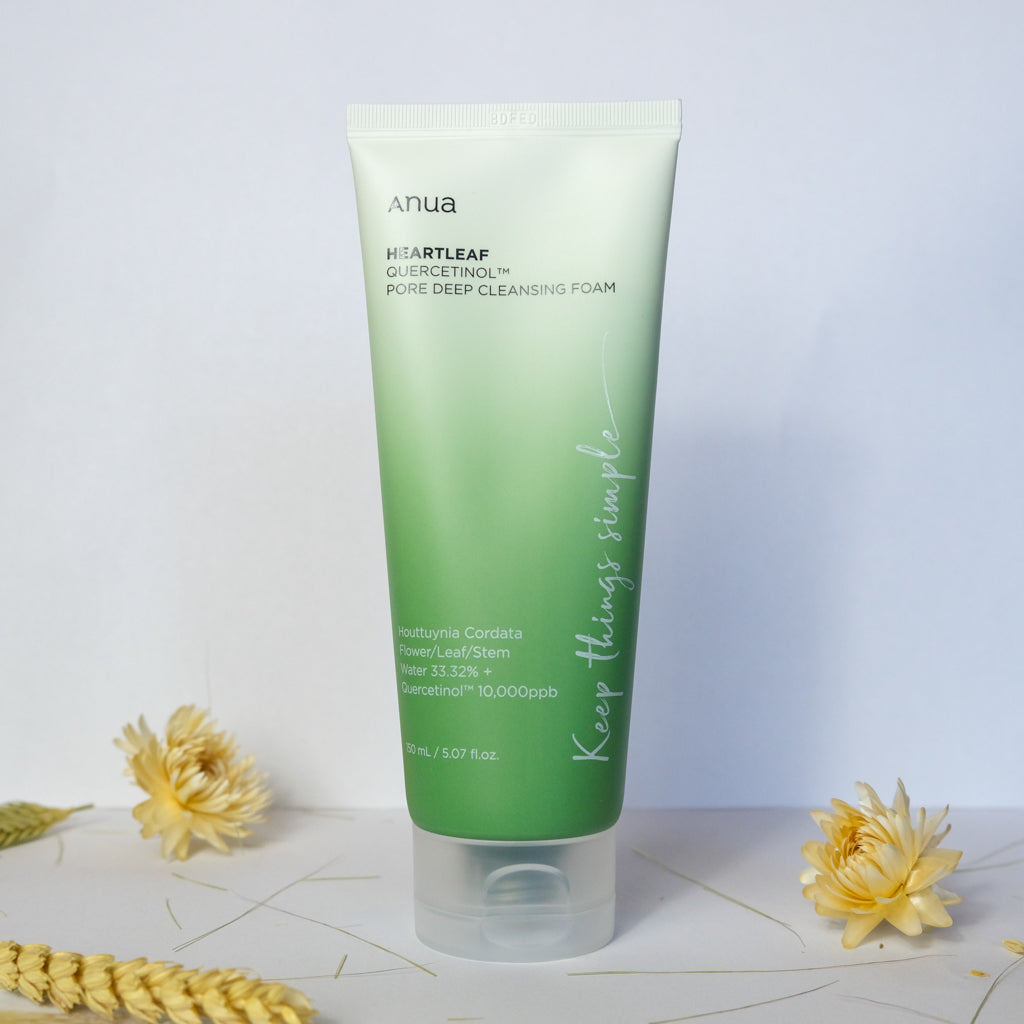 Anua - Heartleaf Quercetinol Pore Deep Cleansing Foam