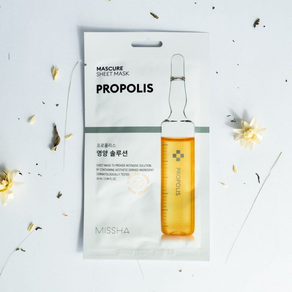 Missha - Mascure Propolis Sheet Mask (1pc)